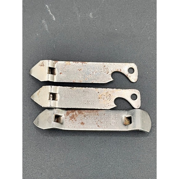 Old Dutch International Other - Lot of 3 Vintage‎ Old Dutch Beer Bottle Openers Krantz Brewing Church Keys